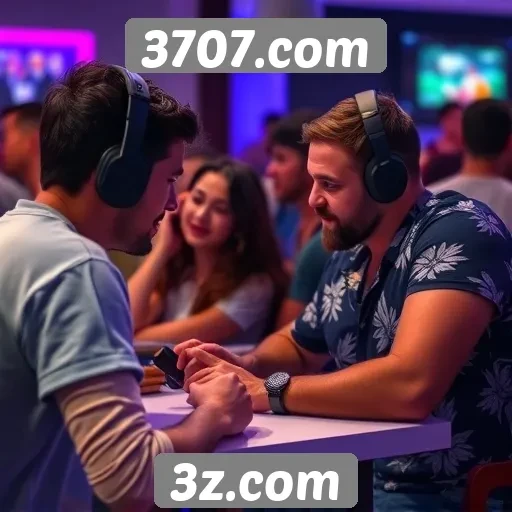 Impacto dos jogos online na comunidade do 3707.com