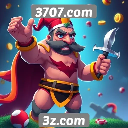 Variedade de jogos disponíveis em 3707.com